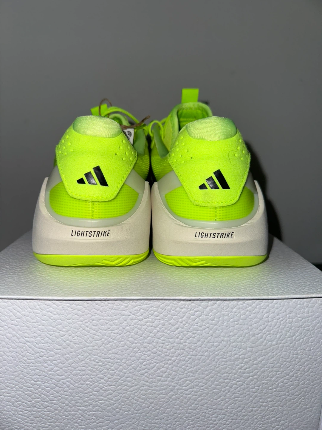 Adidas Adizero Tennis Shoes - Neon Yellow - photo 5