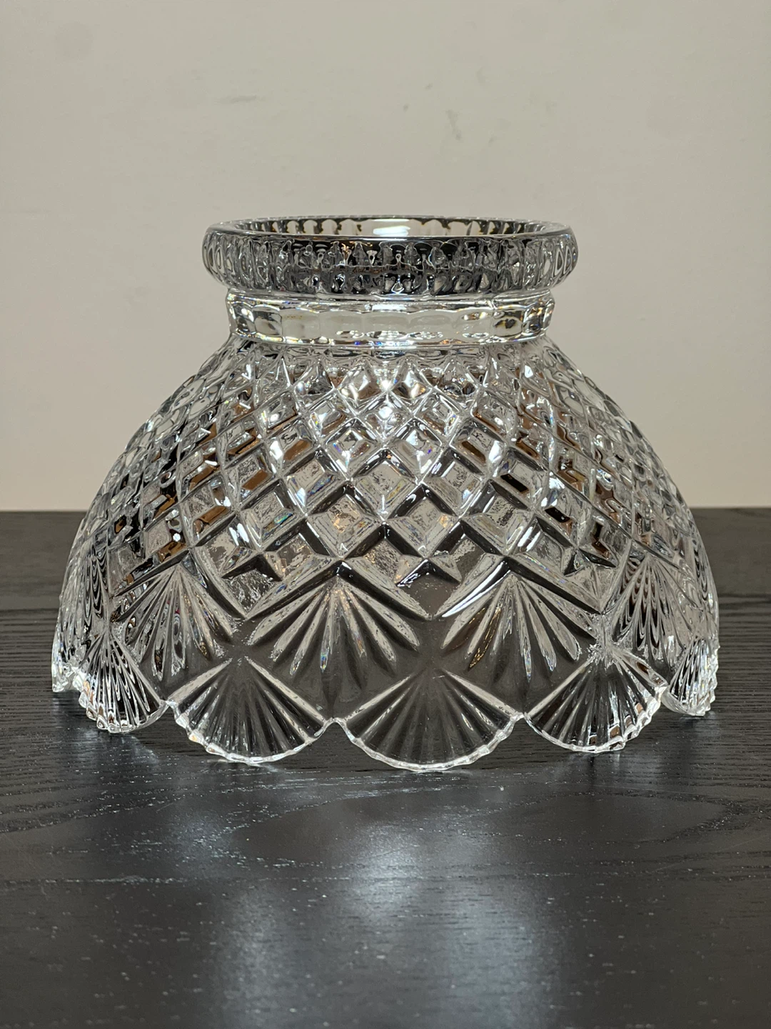 Imperial Crystal Clara 6” Pedestal Bowl 24% Lead Crystal - photo 5