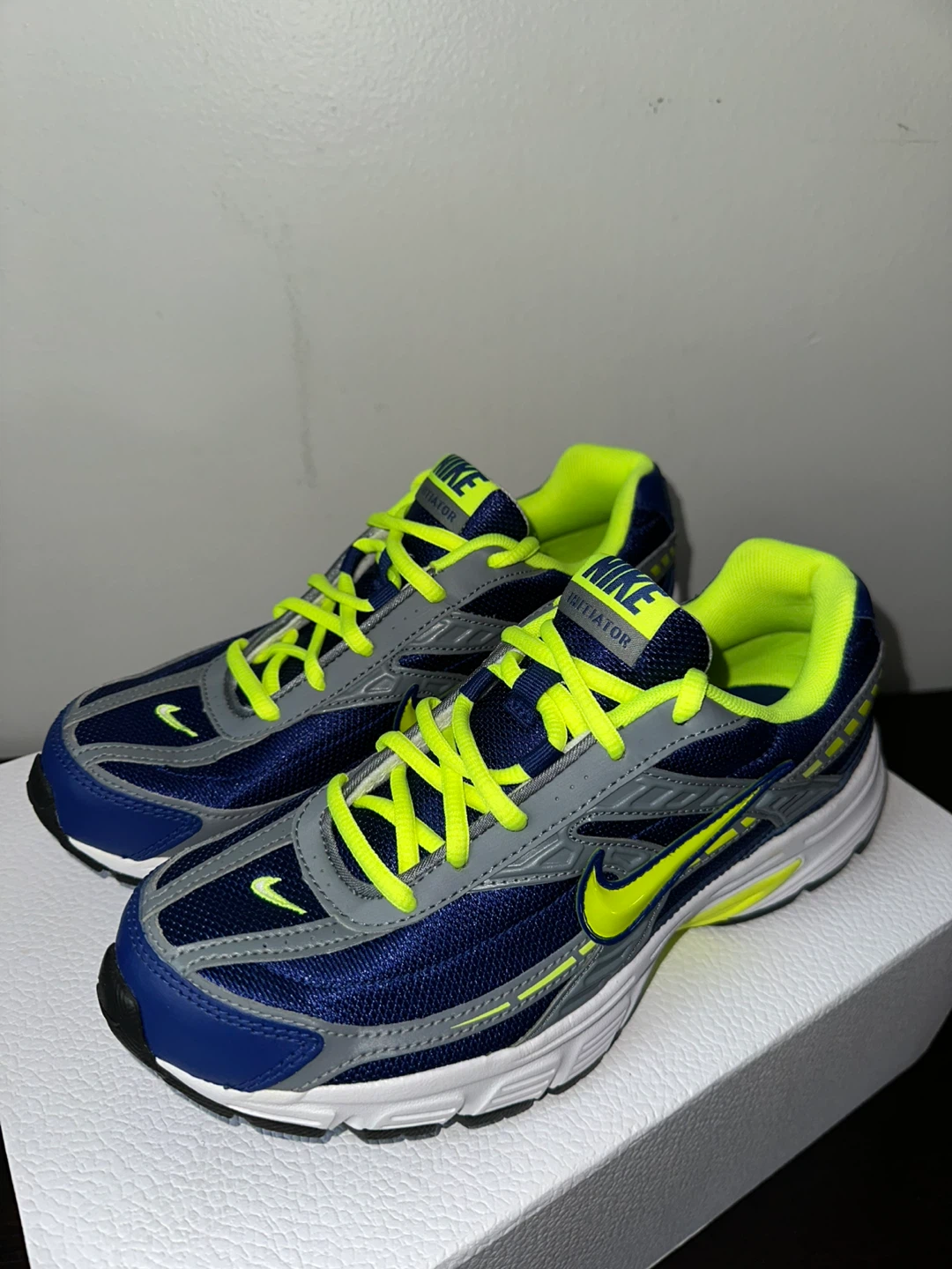 Nike Initiator Blue Neon Running Shoes