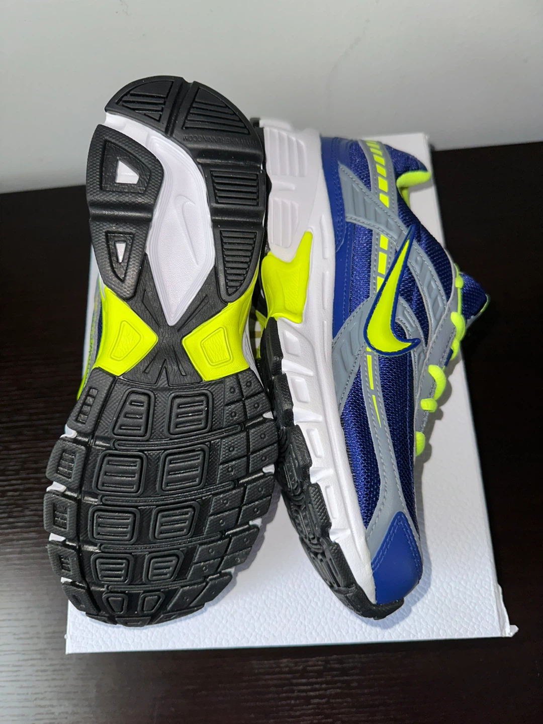Nike Initiator Blue Neon Running Shoes - photo 4