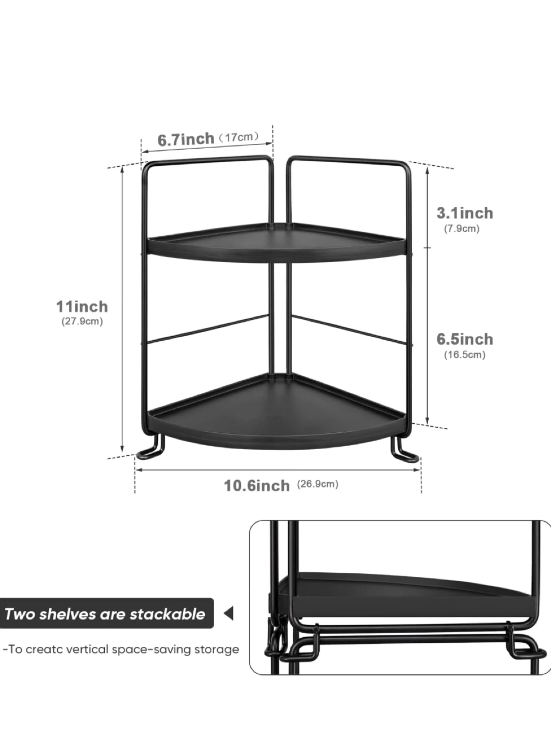 100%NEW NeverUse CornerShelf Orig$25 NOW$10