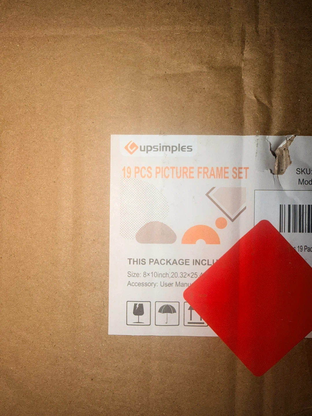 Upsimples 19 Piece Picture Frame Set - photo 2