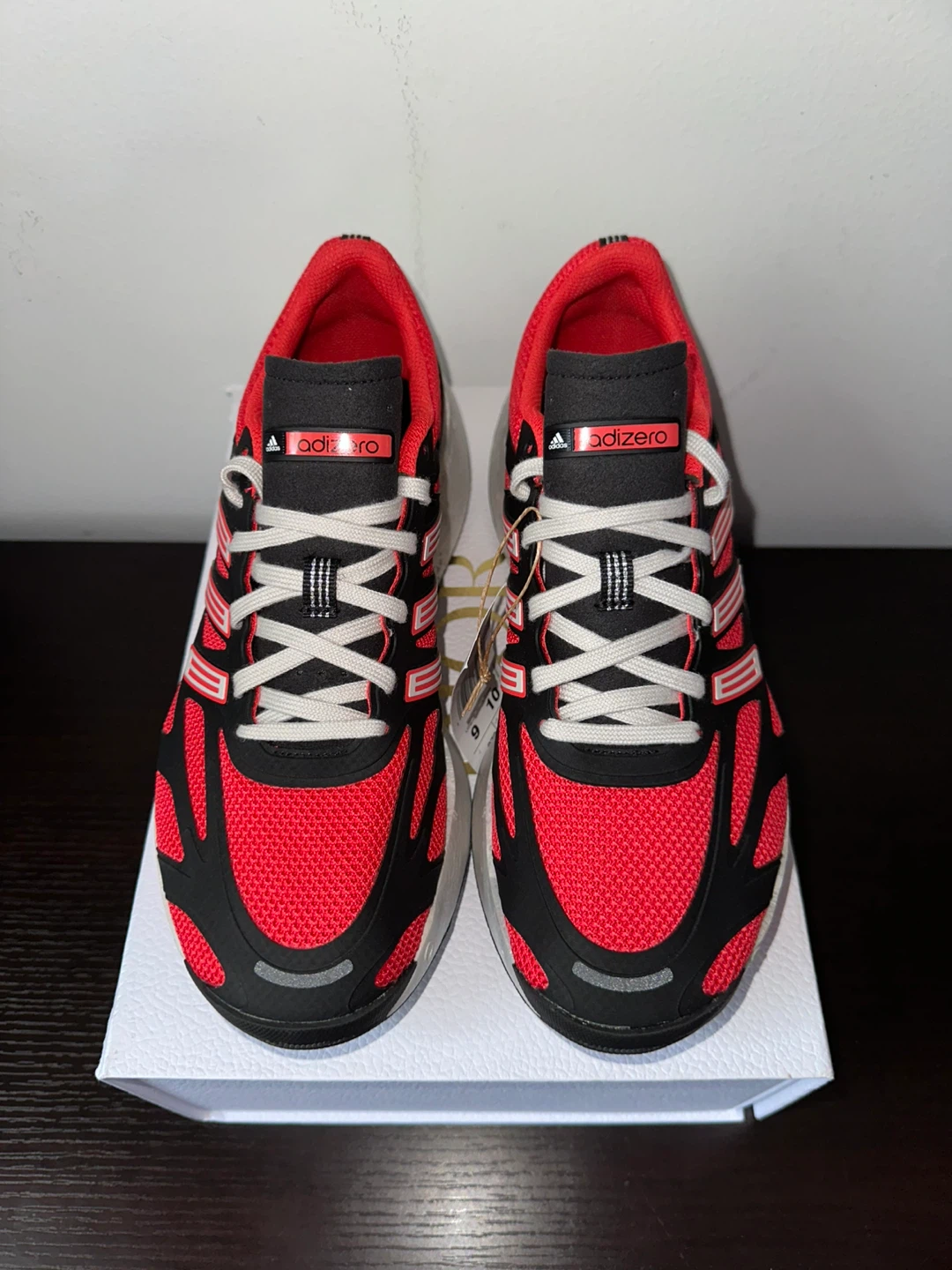 Adidas Adizero Running Shoes - Red/Black - Size 6 - photo 5