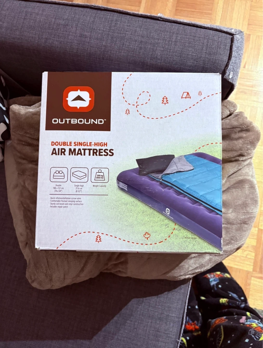 Outbound Double Single-High Air Mattress - photo 2