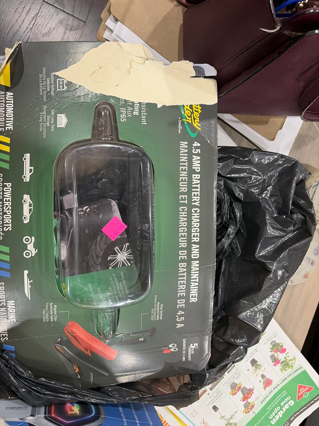 Battery Tender 4.5 Amp Battery Charger and Maintainer