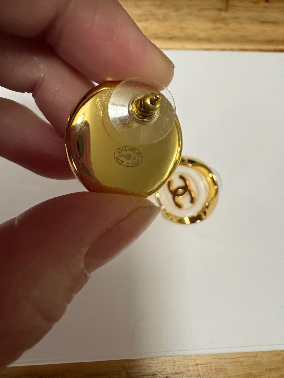 Chanel CC Logo Earrings - photo 4
