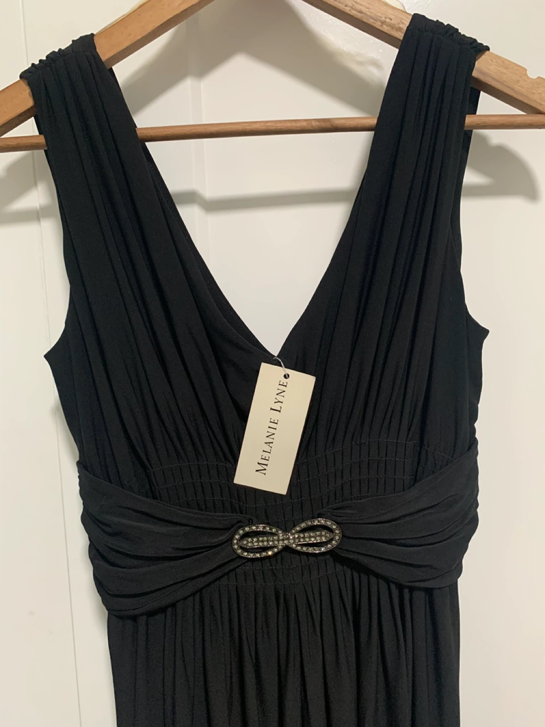 Jones of New York Black Cocktail Dress Size 8 - photo 2