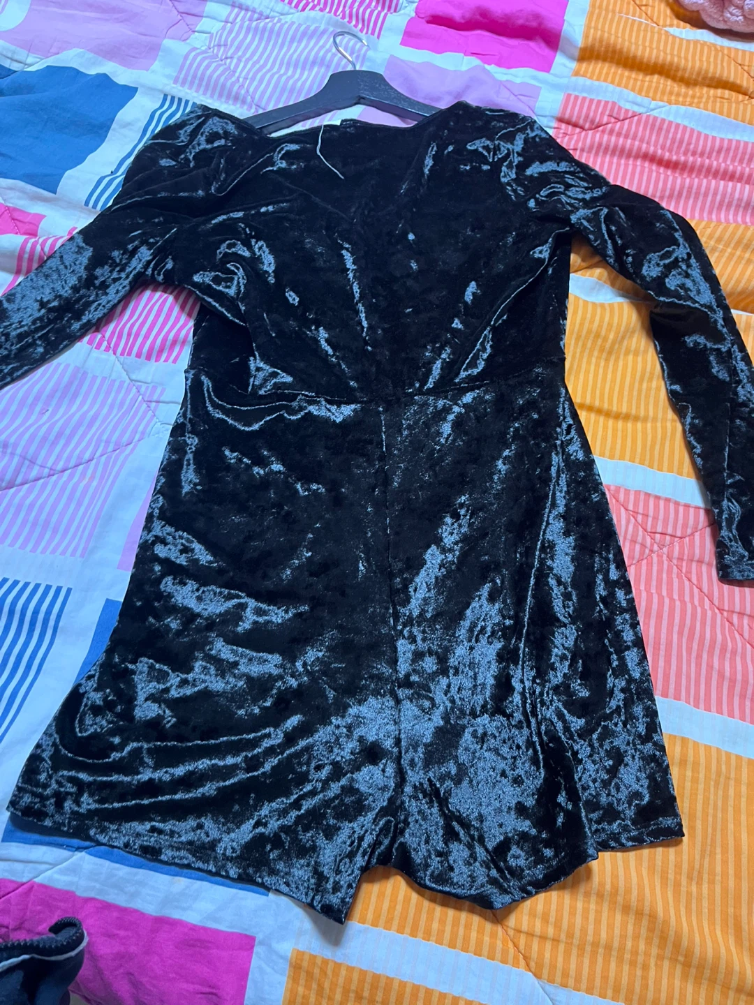 Garage Black Velvet Dress - photo 3