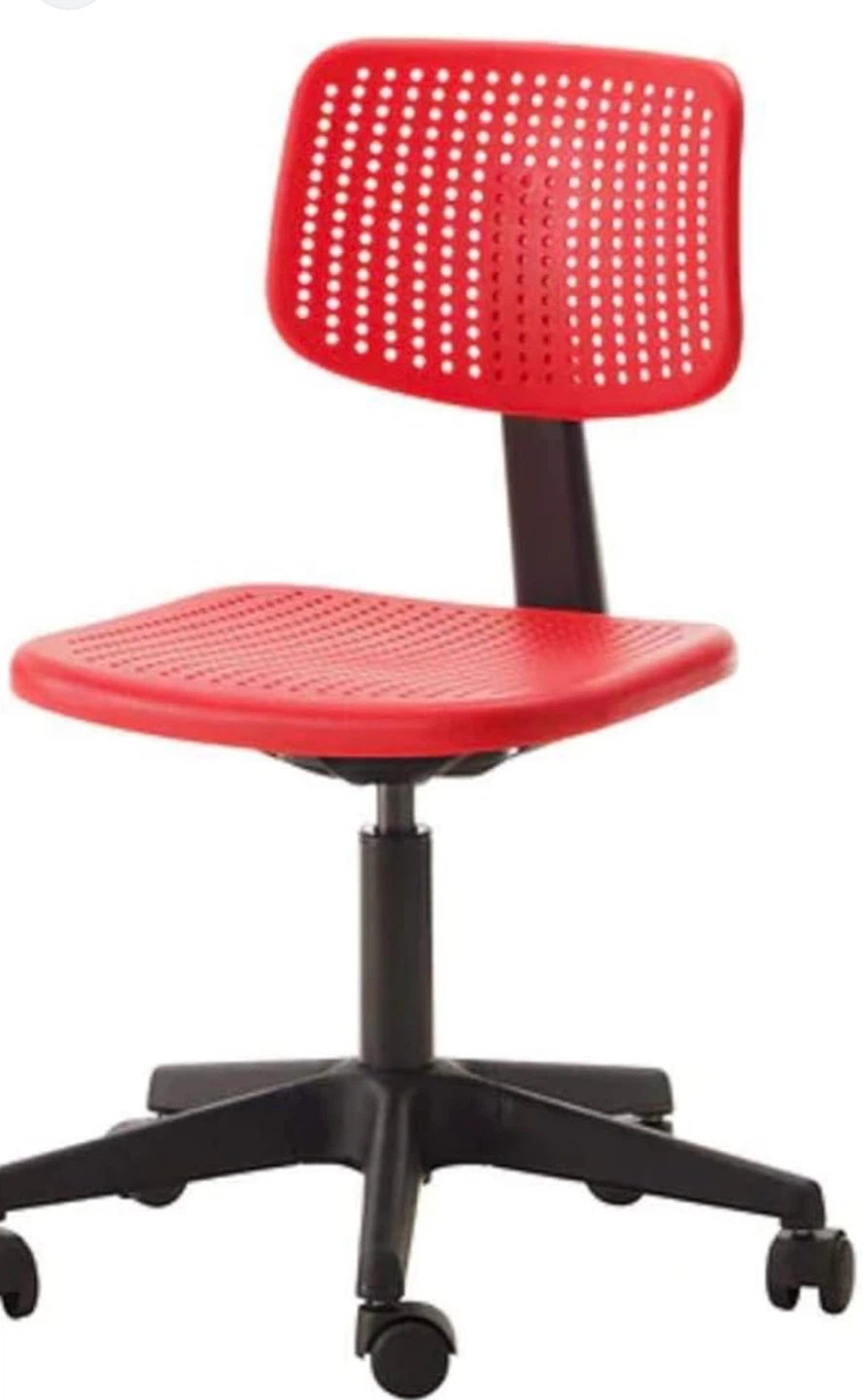 IKEA Red Revolving Alker Chair - photo 3