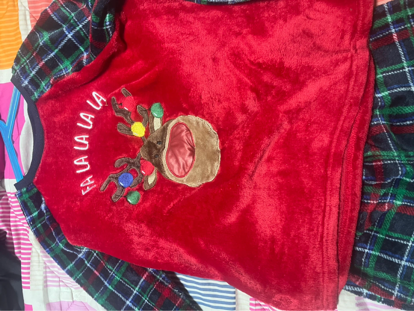 Christmas Pajama Set - Reindeer Fa La La - photo 2
