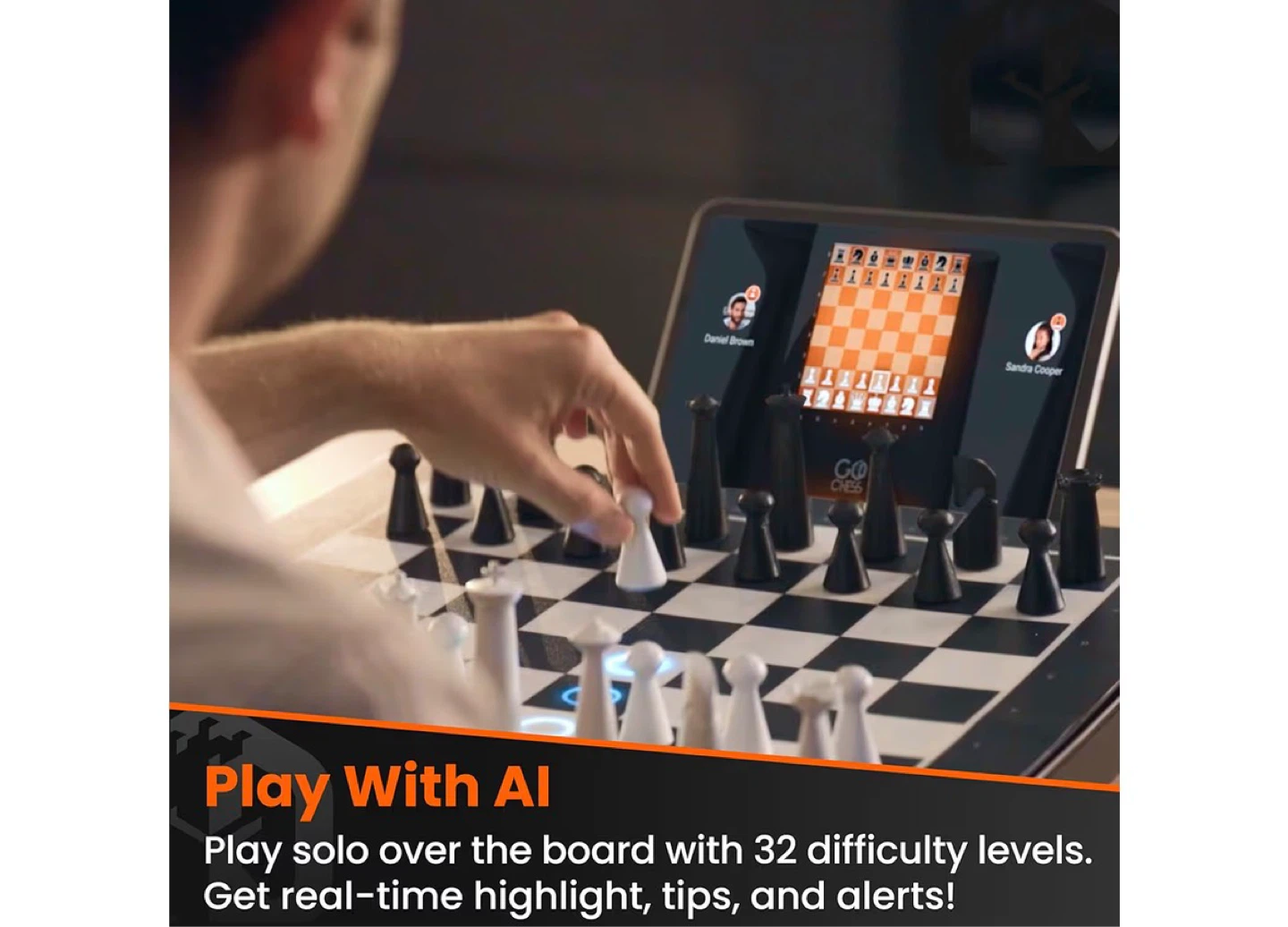 GoChess App-Enabled Smart Chessboard - photo 5
