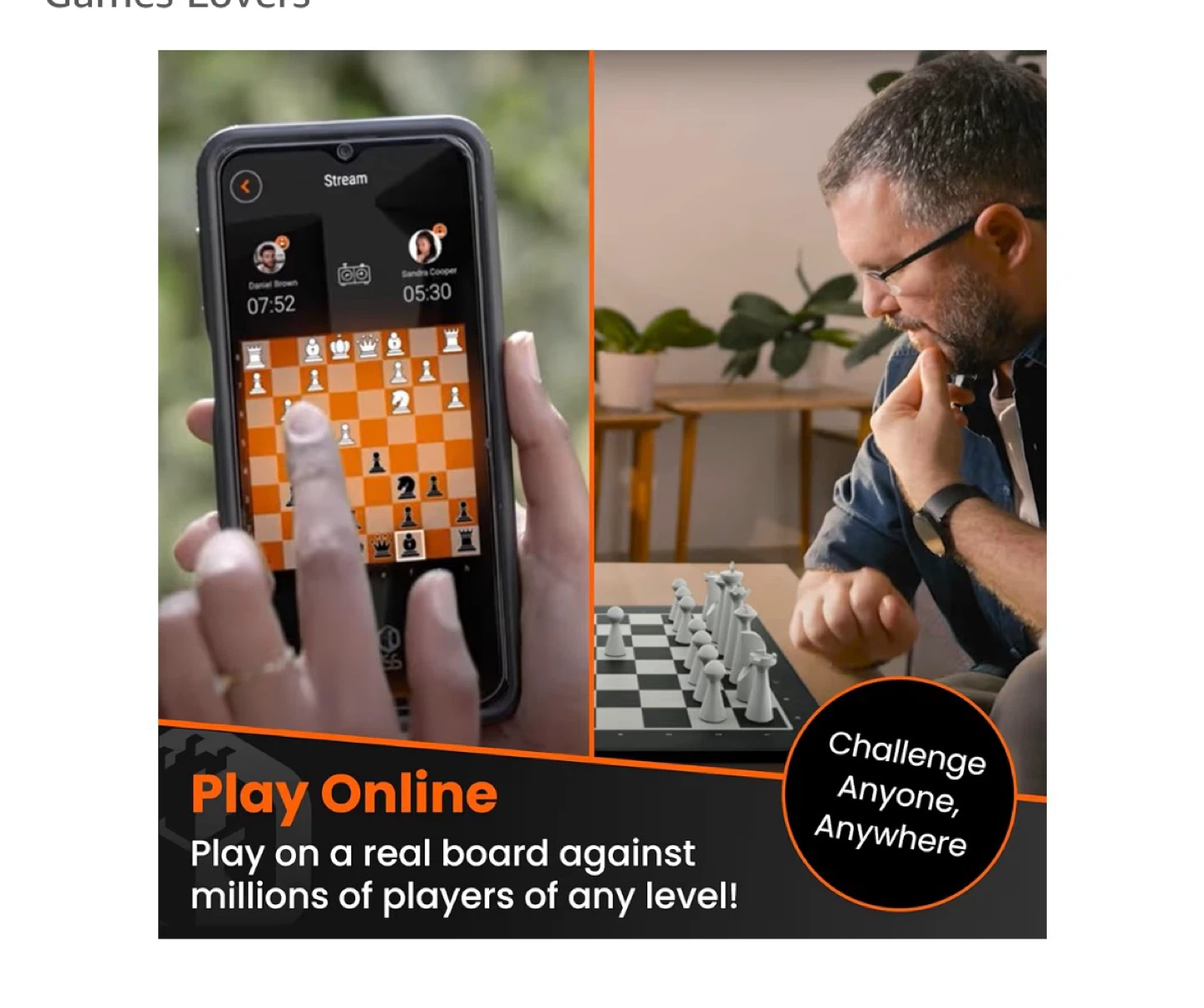 GoChess App-Enabled Smart Chessboard - photo 3