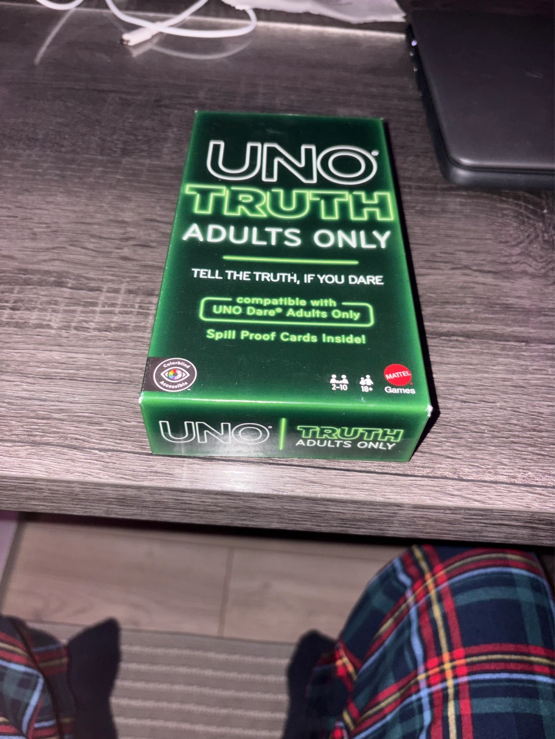 UNO Truth Adults Only Card Game