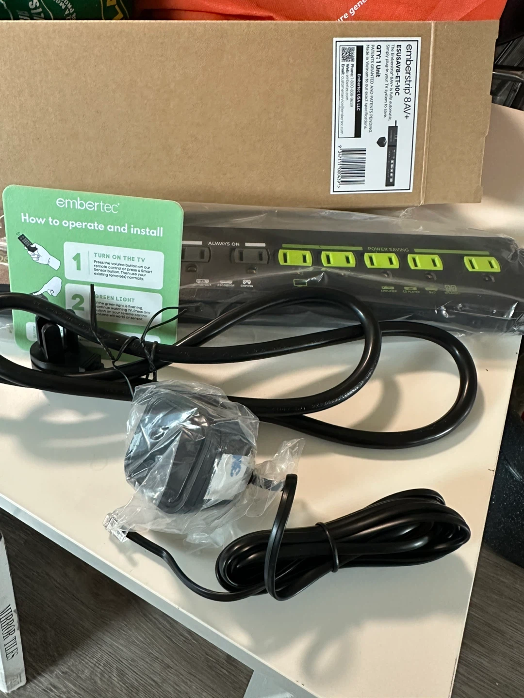 Embertec Strip SAV+ Power Bar - photo 2