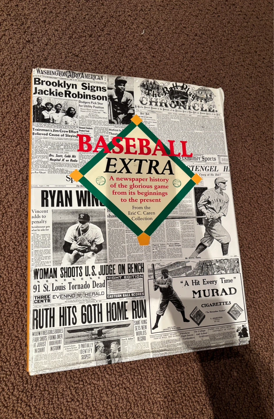 Collection sports history books
