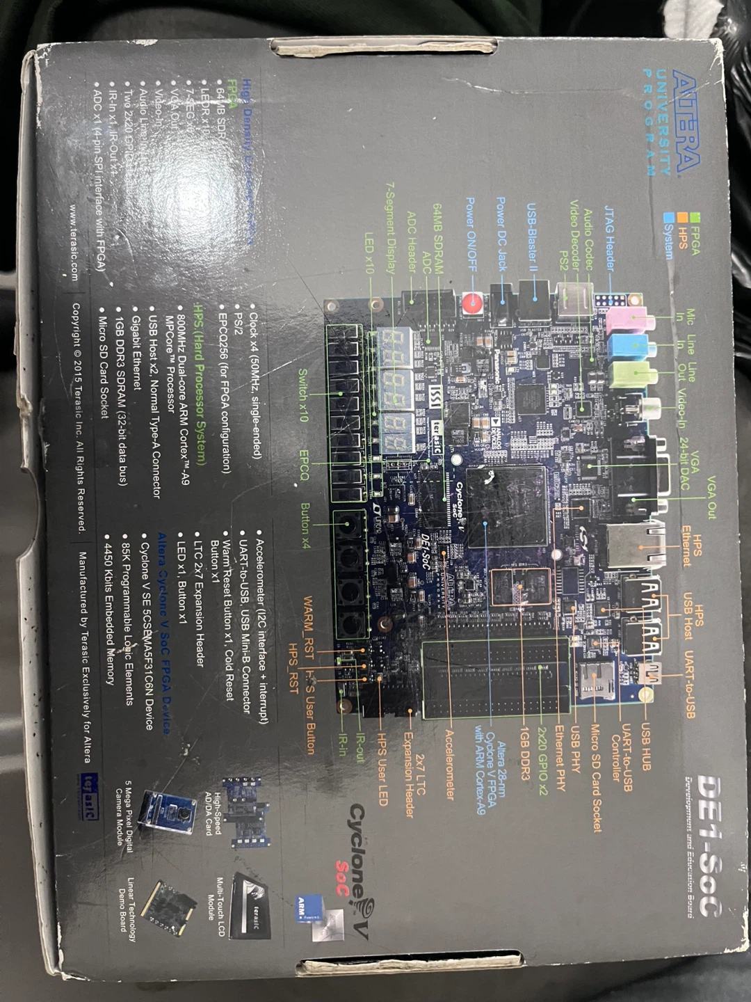 Terasic DE1-SoC Development and Education Board - photo 5