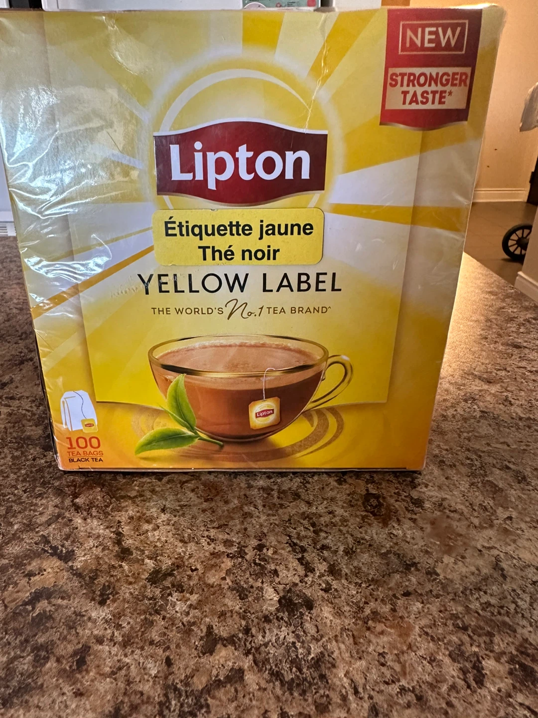 Lipton Yellow Label Black Tea - 100 Tea Bags