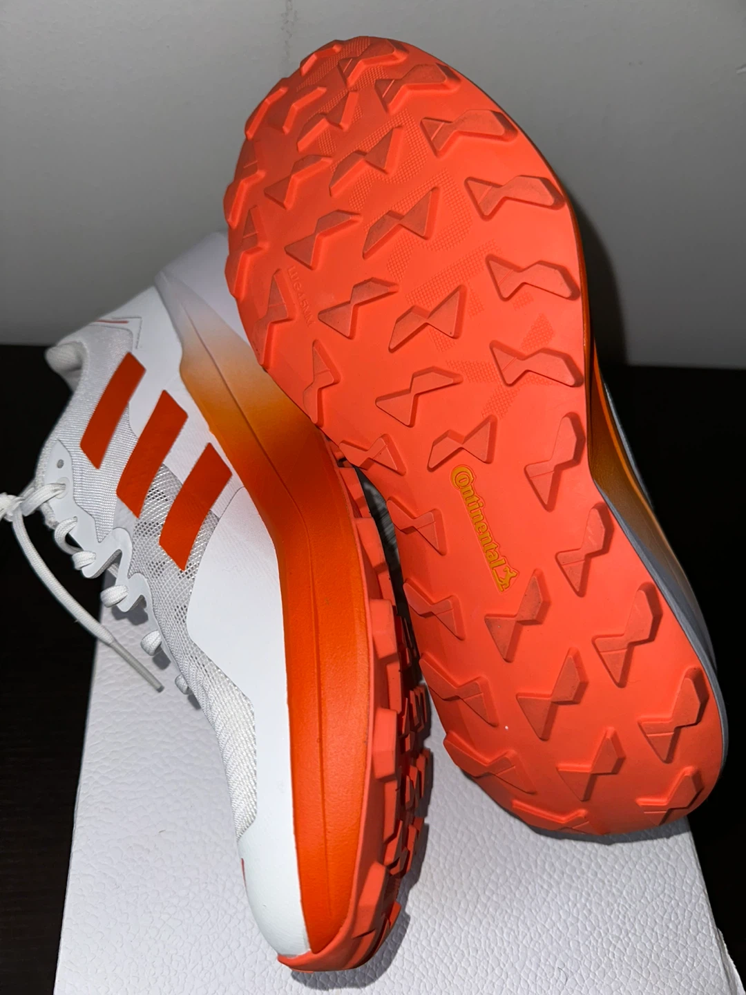 Adidas Terrex Trail Running Shoes White/Orange - photo 2