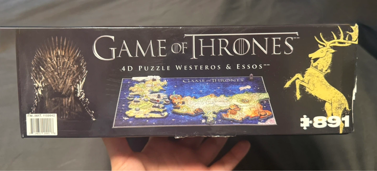 Game of Thrones 4D Puzzle Westeros & Essos #891 - photo 4