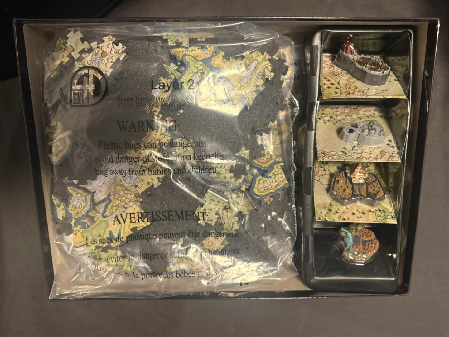 Game of Thrones 4D Puzzle Westeros & Essos #891 - photo 3