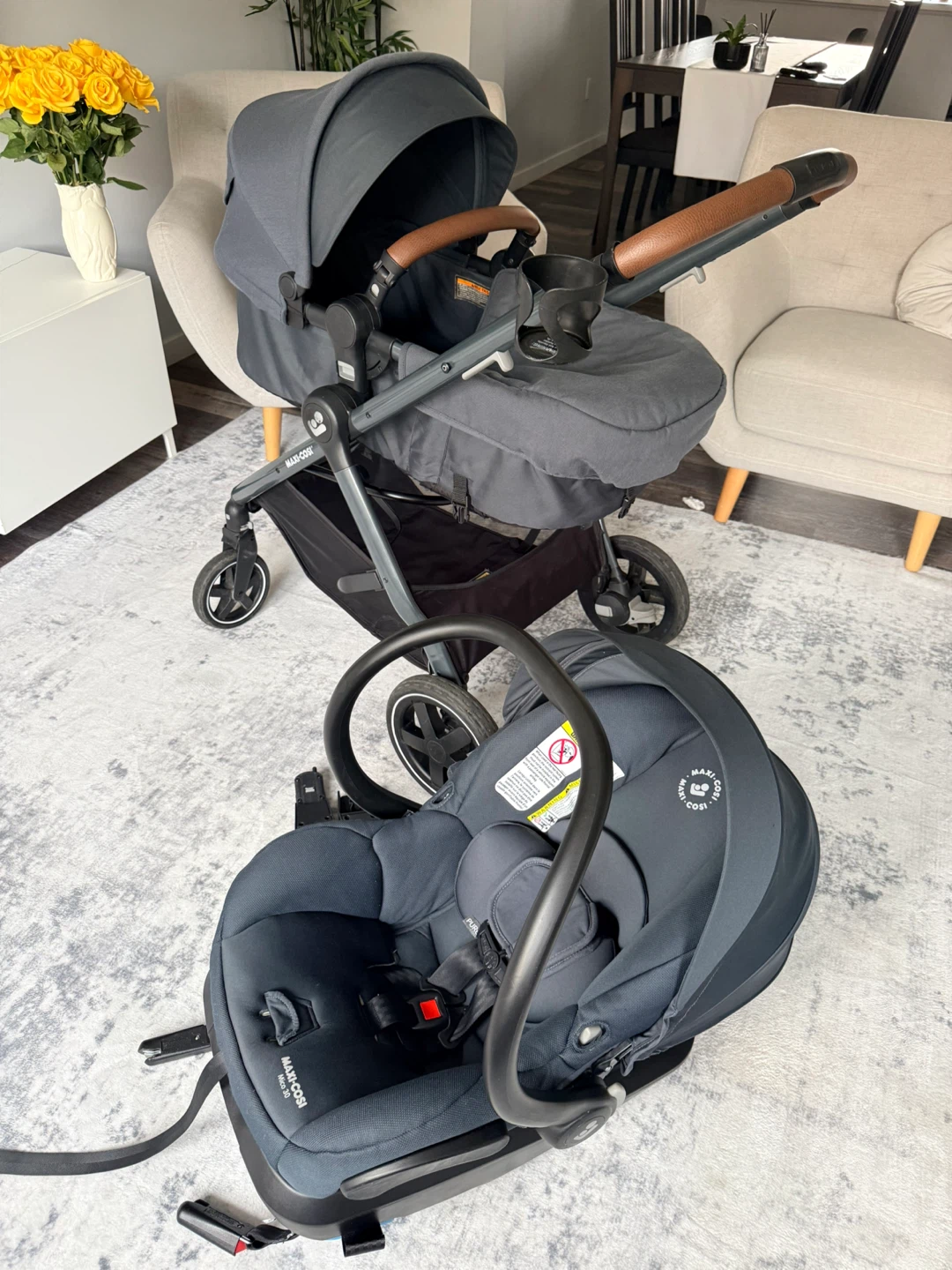 Maxi-Cosi Zelia MaxMico 30 Infant Car Seat and Stroller Combo - photo 2