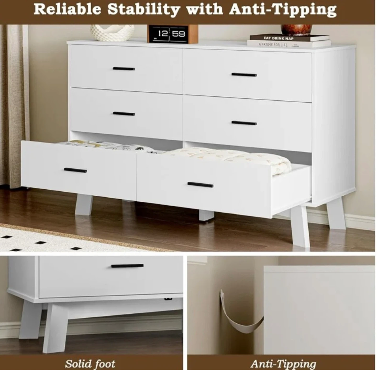 6-Drawer Dresser - photo 3