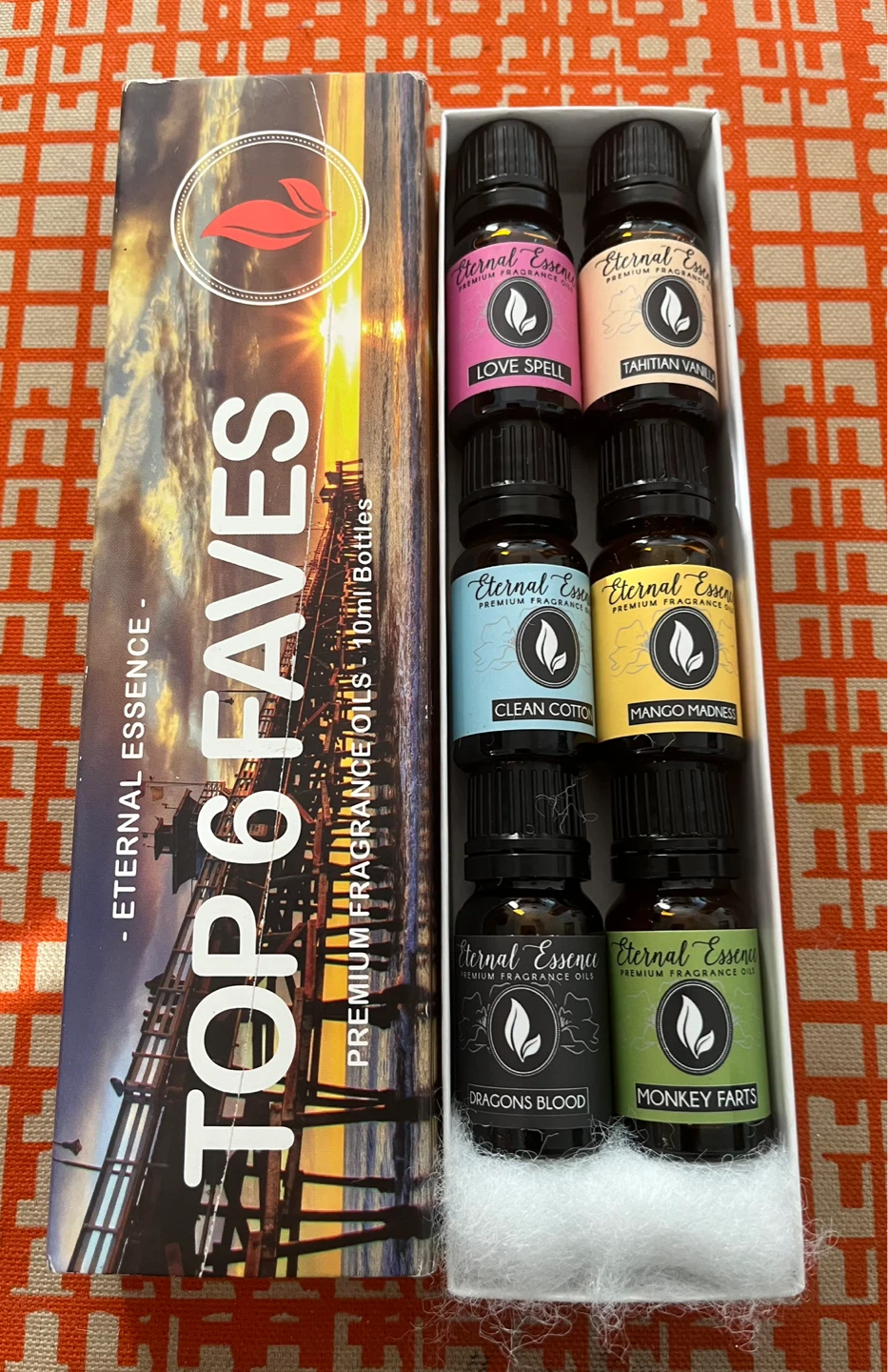 Eternal Essence Top 6 Faves Premium Fragrance Oils Set