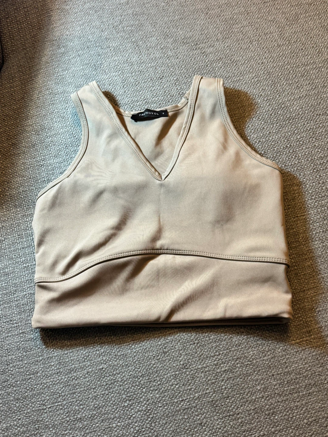 Women’s Beige Sports Bra