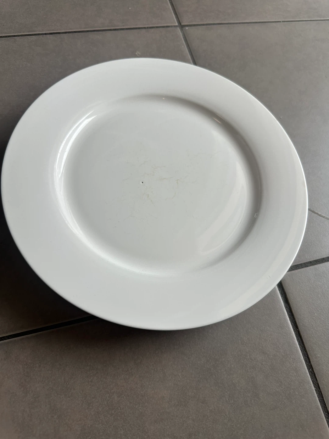 Set of 3 White Dinner Plates - photo 3