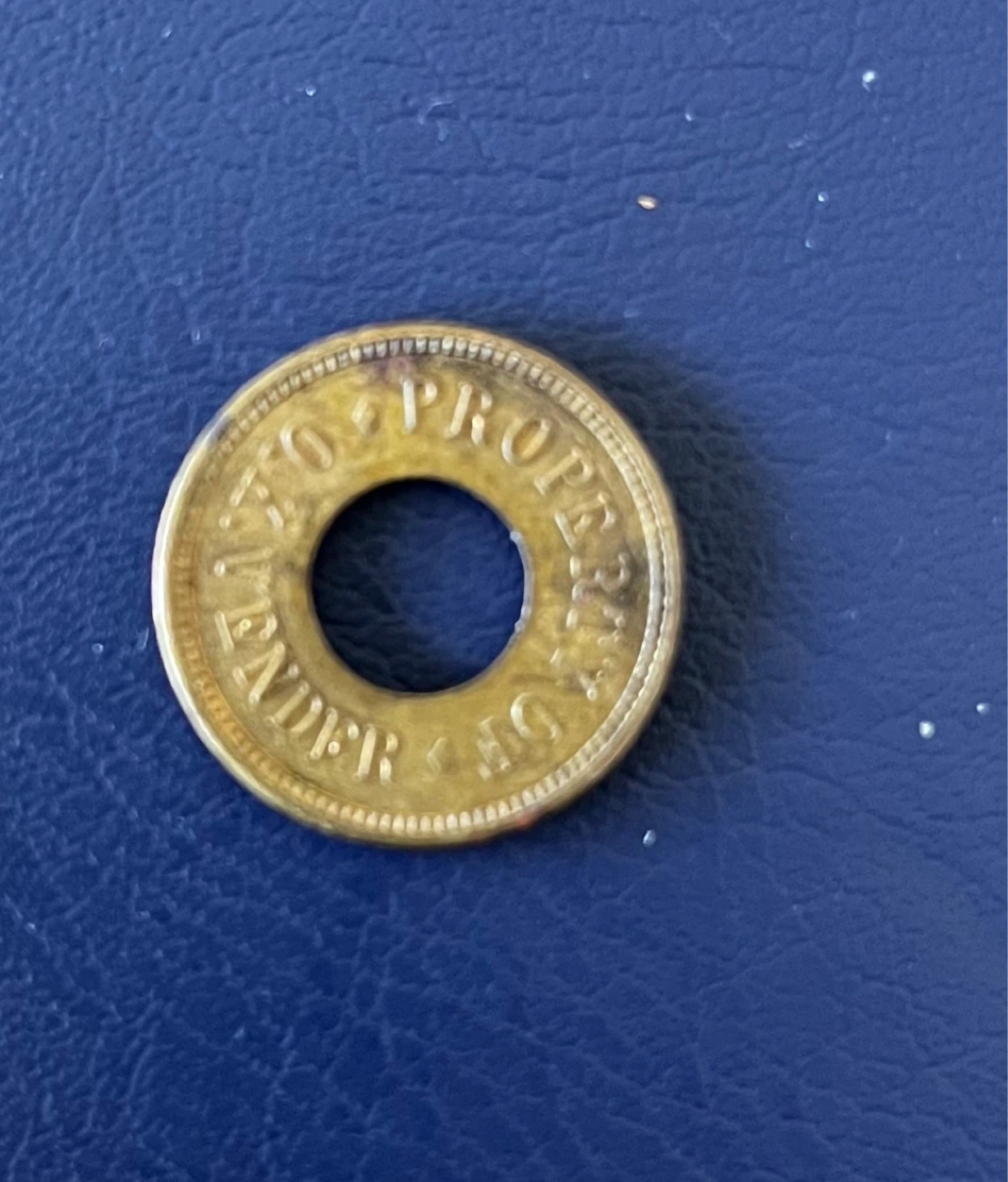 Vintage Token for Amusement Only