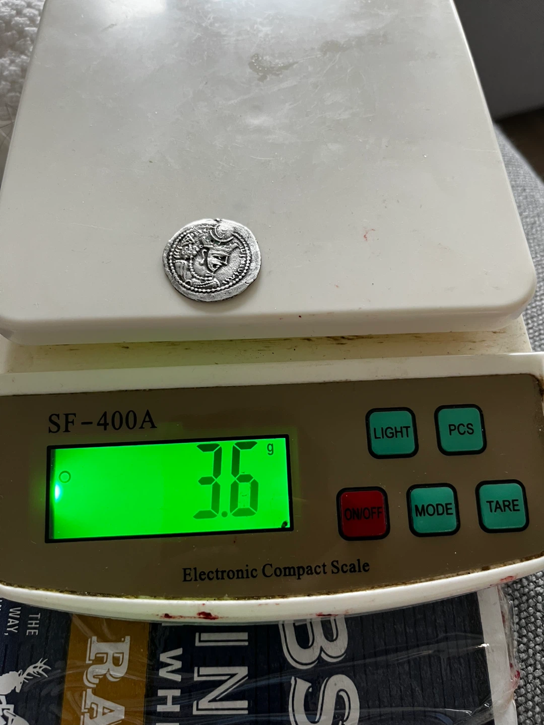 Sasanian Empire Vahram V AR Drachm Coin - photo 3