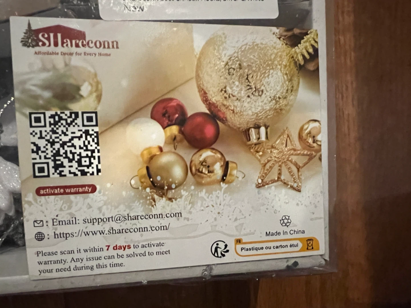 100%NEW NeverUse SHareconn 80ct ornaments Orig$60 NOW$15 - photo 2