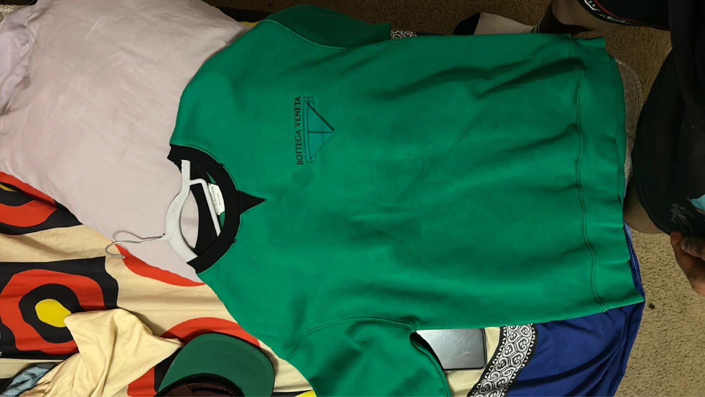 Bottega Veneta Green Crewneck Sweatshirt - photo 2