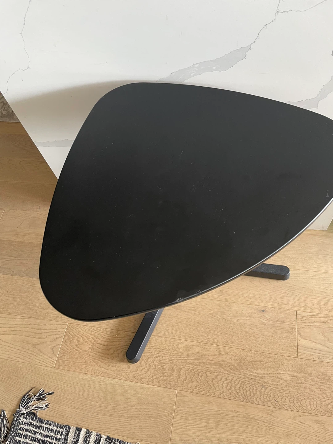 Adjustable Black Side Table - photo 2