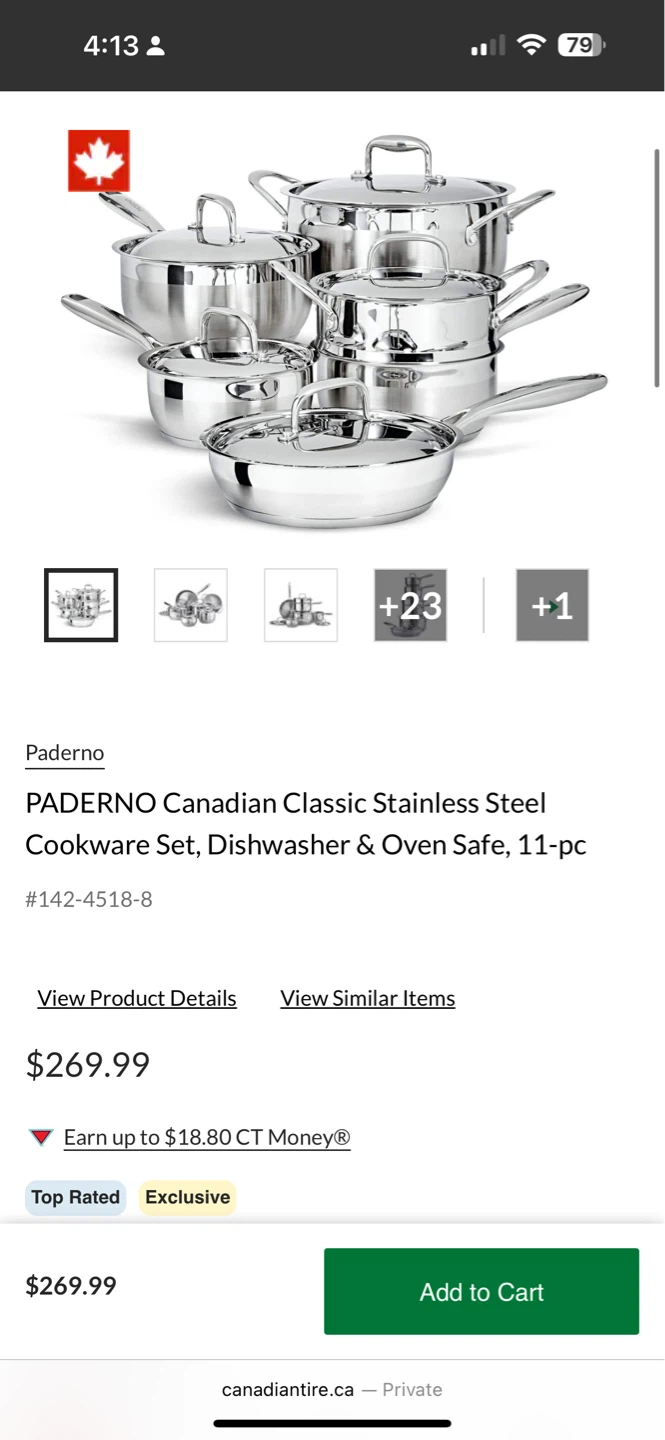 Brand New Pots & Pans Set Paderno 11piece - photo 2