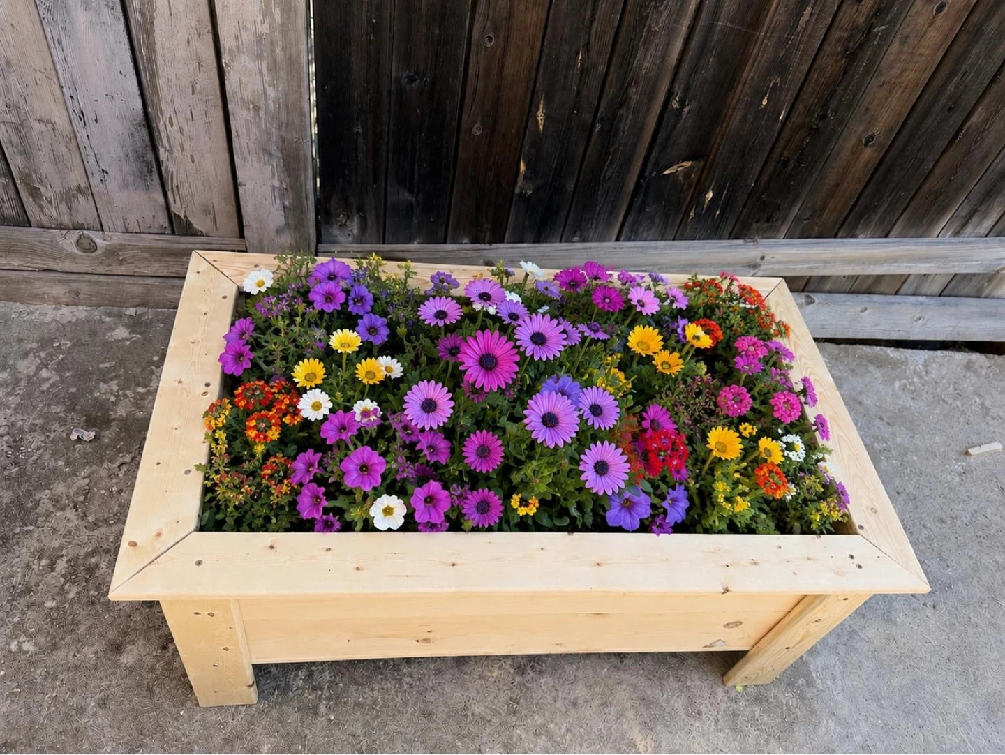 Wooden flower pot - photo 5