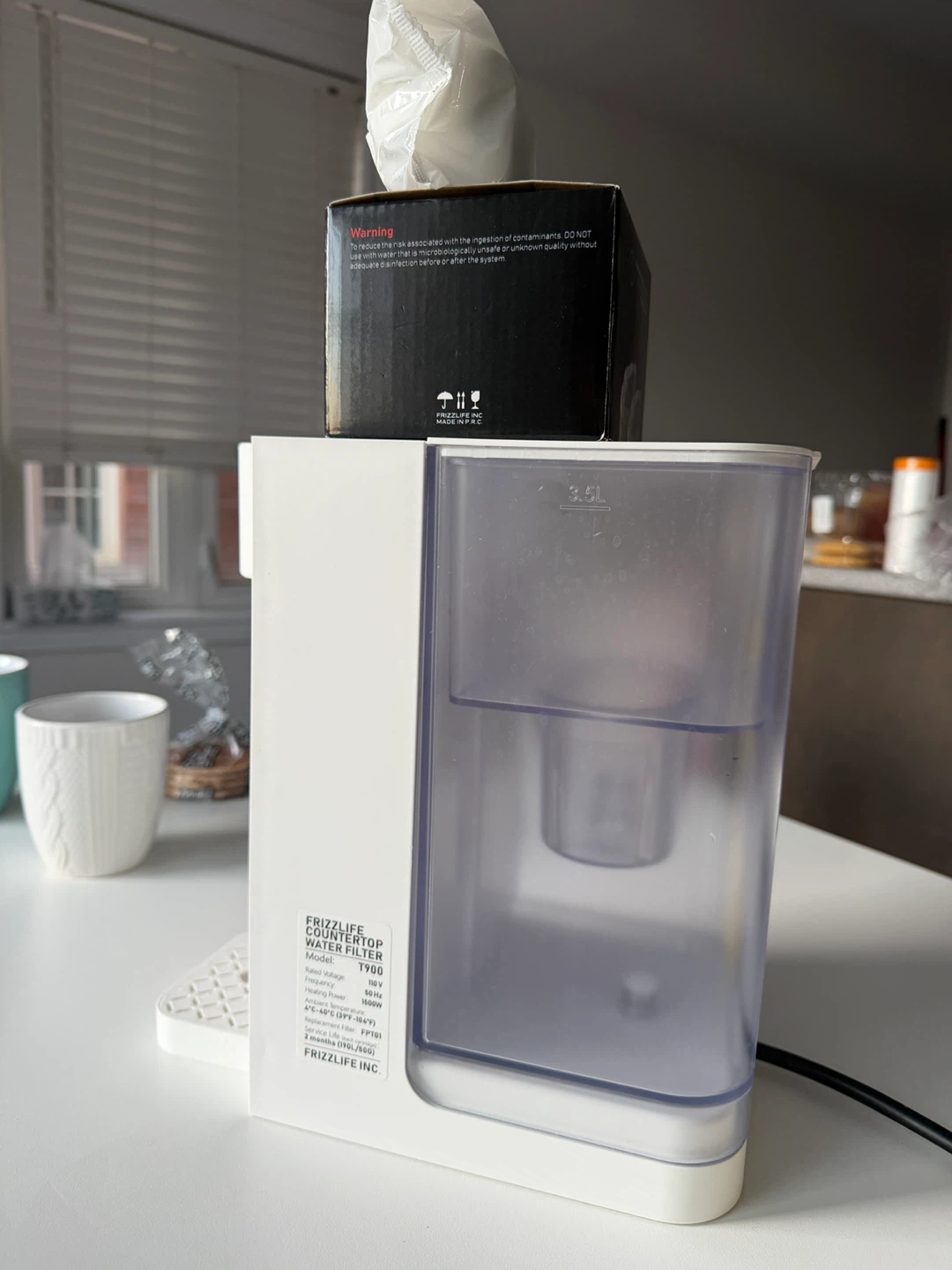 Frizzlife Countertop Water Filter - photo 2