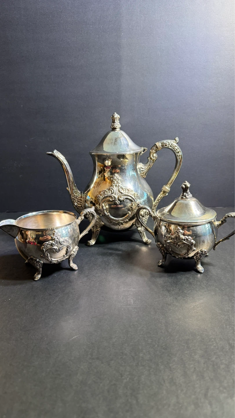Viking Plate Tea Set