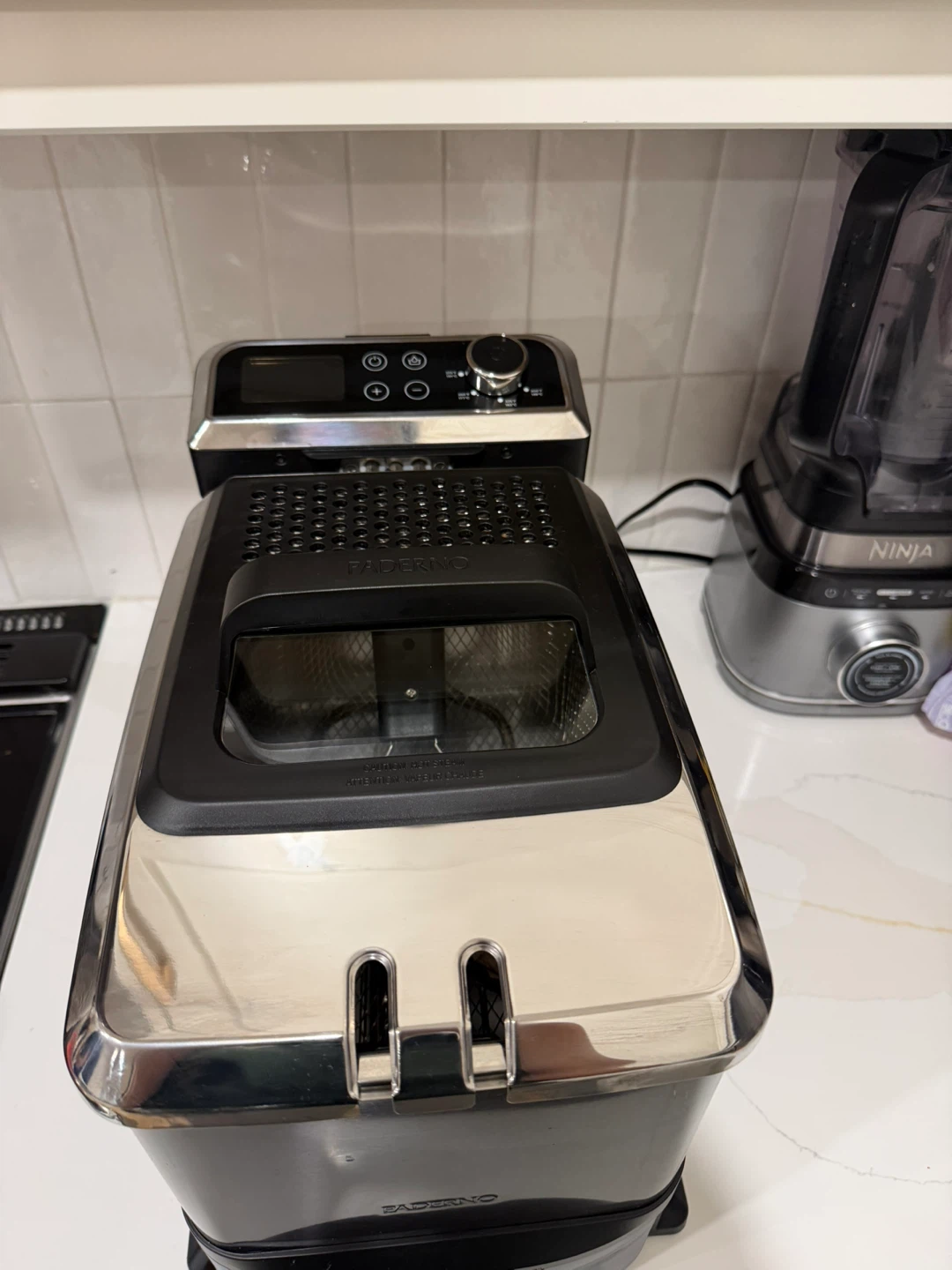 Paderno Quick-Drain Deep Fryer, 3.5-L - photo 2