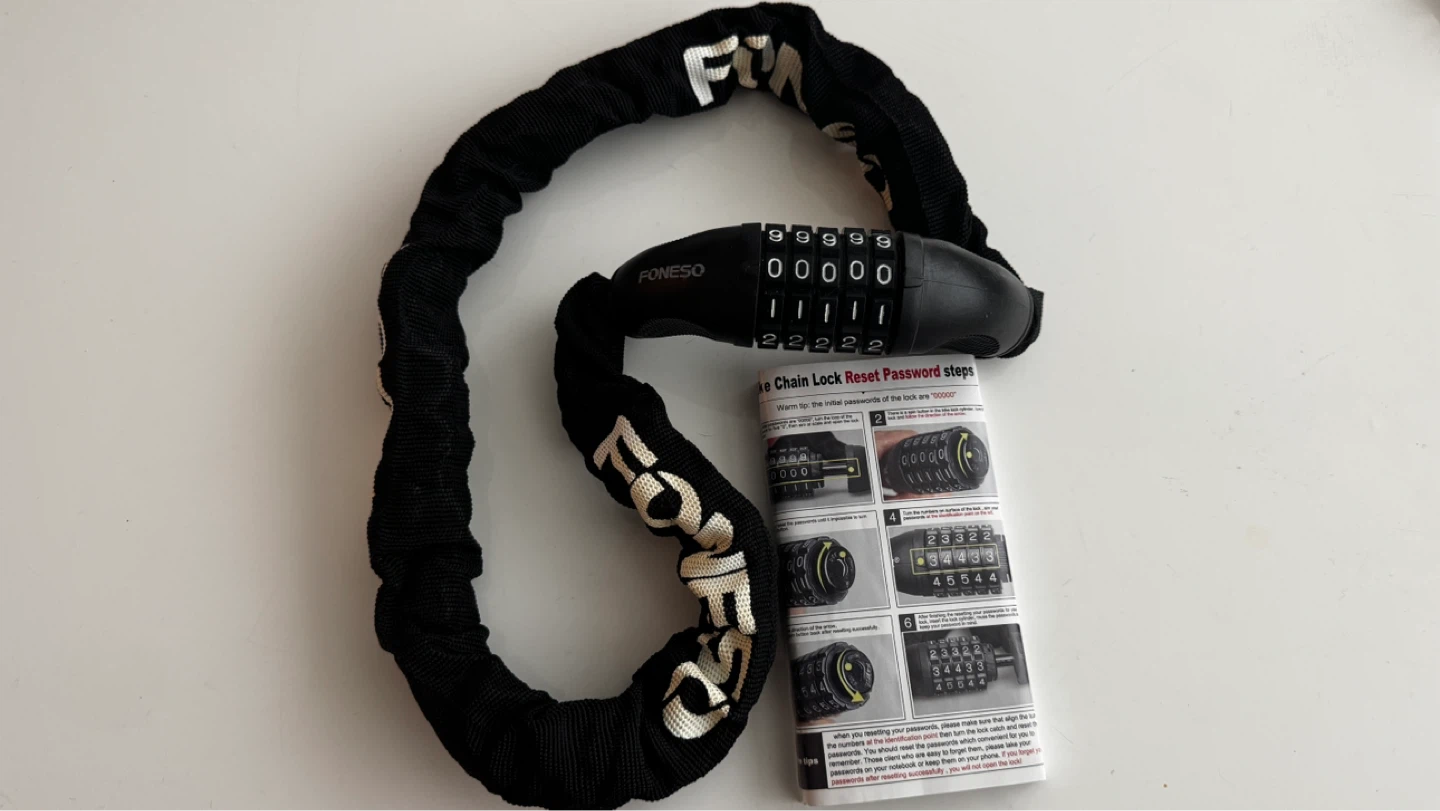 Brand New in Box Chain Bike Lock - photo 2