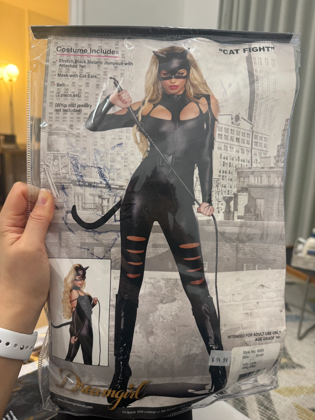 Sexy cat woman costume (small)