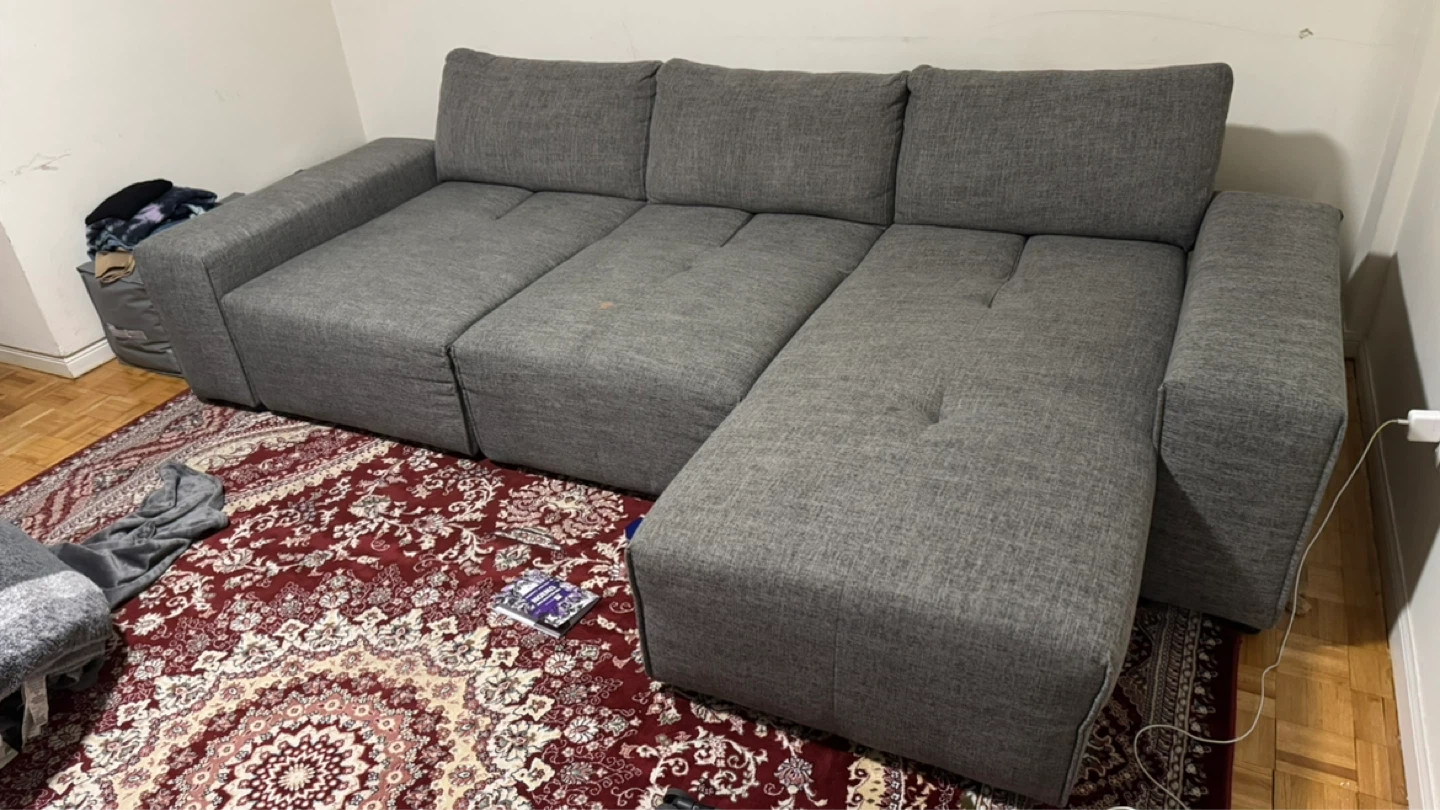 Grey Sectional Sofa