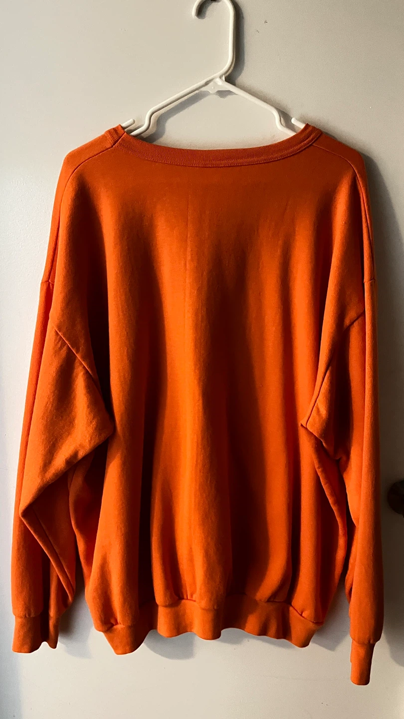 Orange Crewneck Sweatshirt 3XL - photo 4