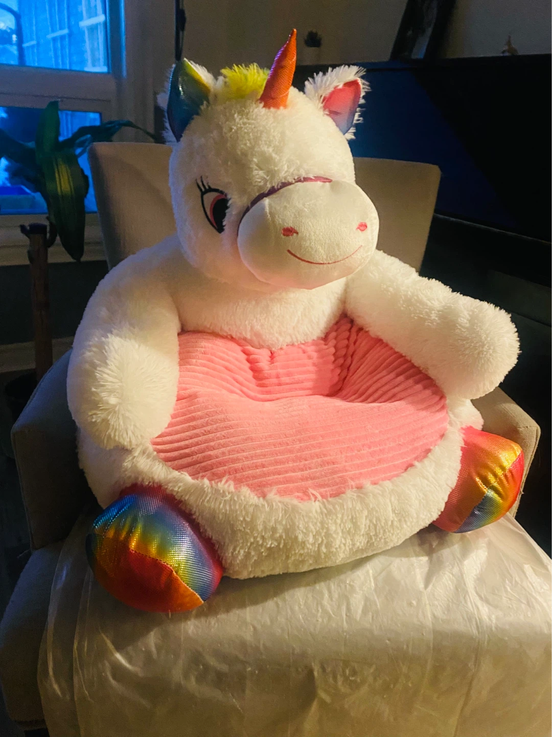 Unicorn toddler sofa chair - photo 2