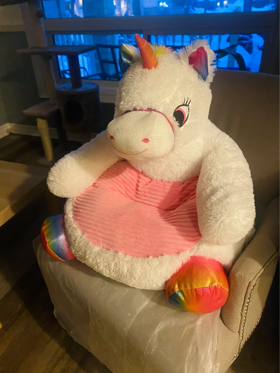Unicorn toddler sofa chair