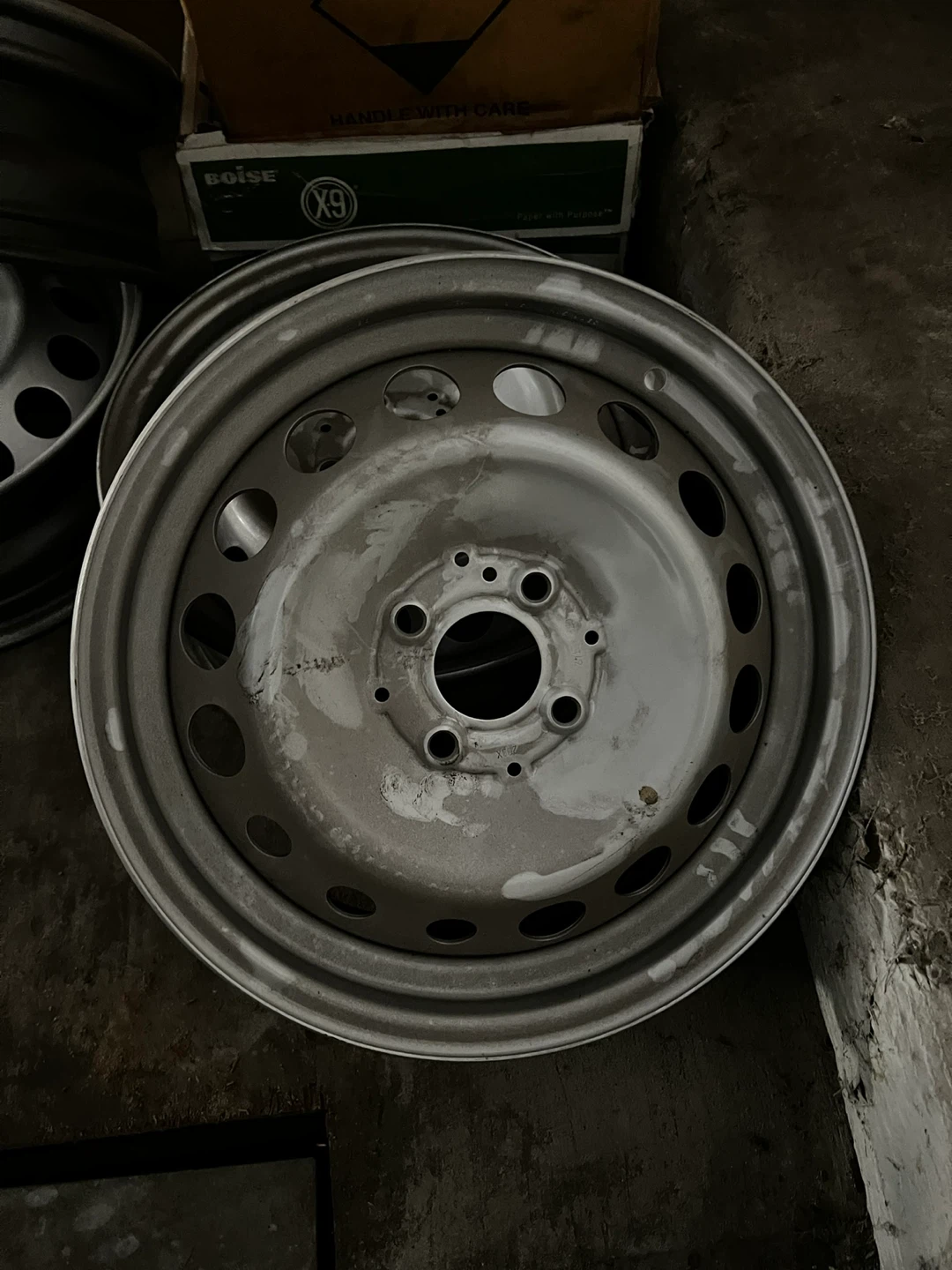 Set of 4 Steel Wheels - photo 2