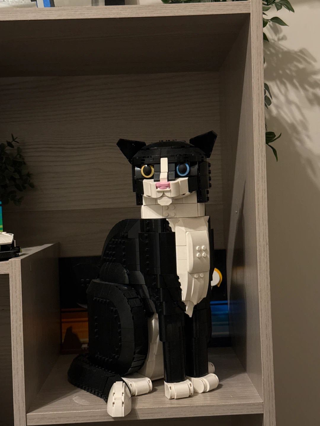 Lego Black and White Cat