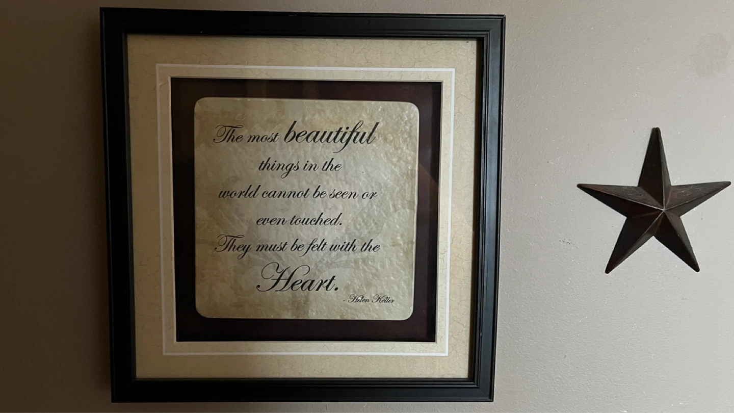 Framed Inspirational Wall Art