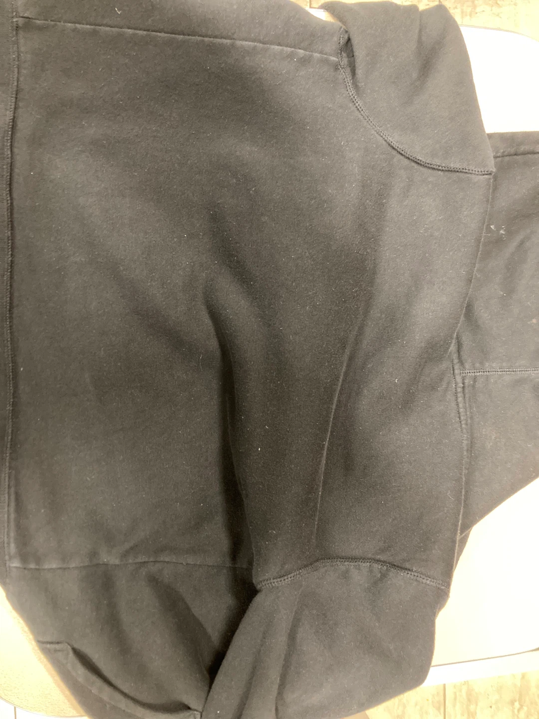 GAP Black Fleece Lined Hoodie - Size M (8-9) - photo 2