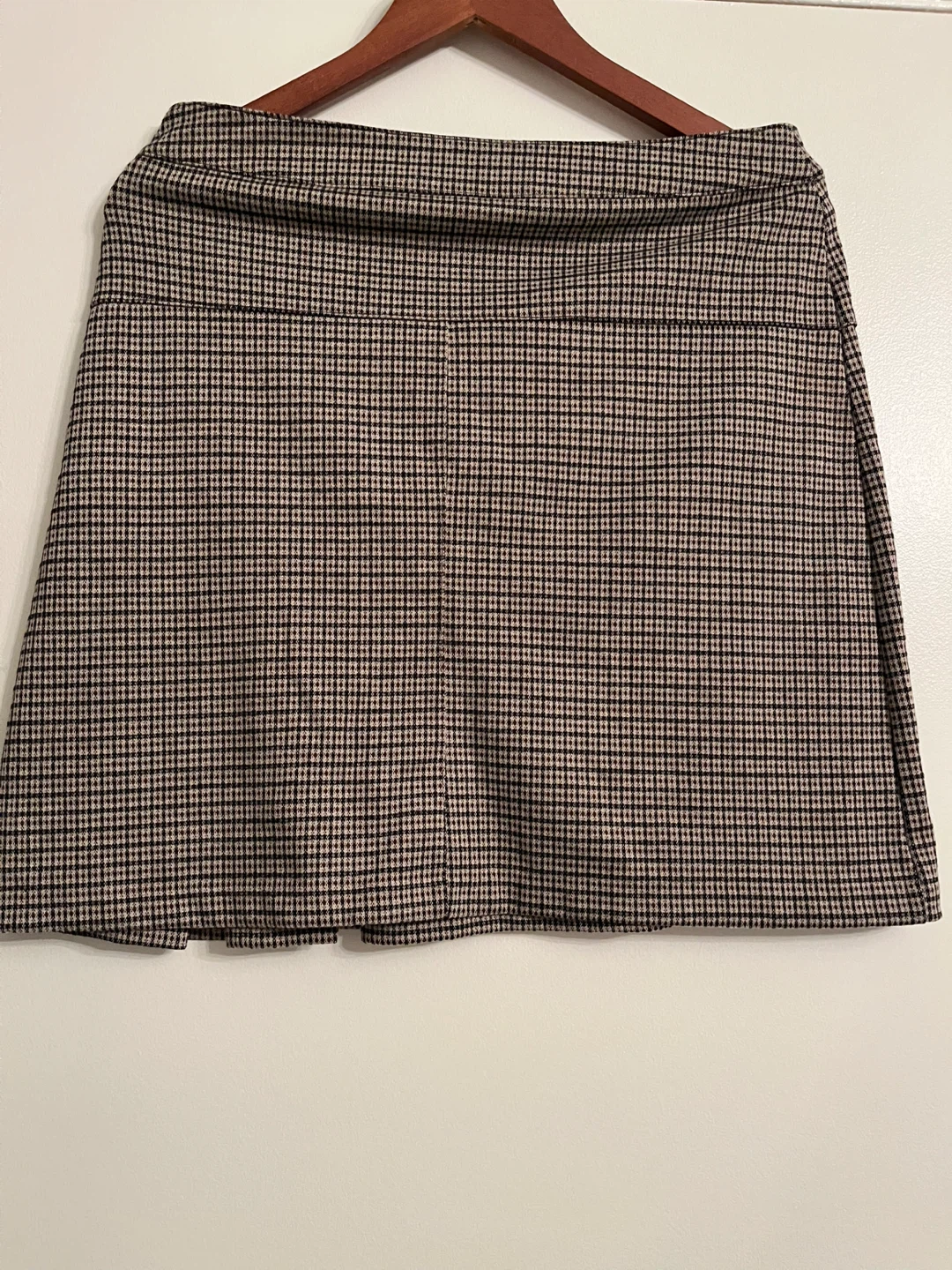 Pleated Plaid Mini Skirt - photo 4